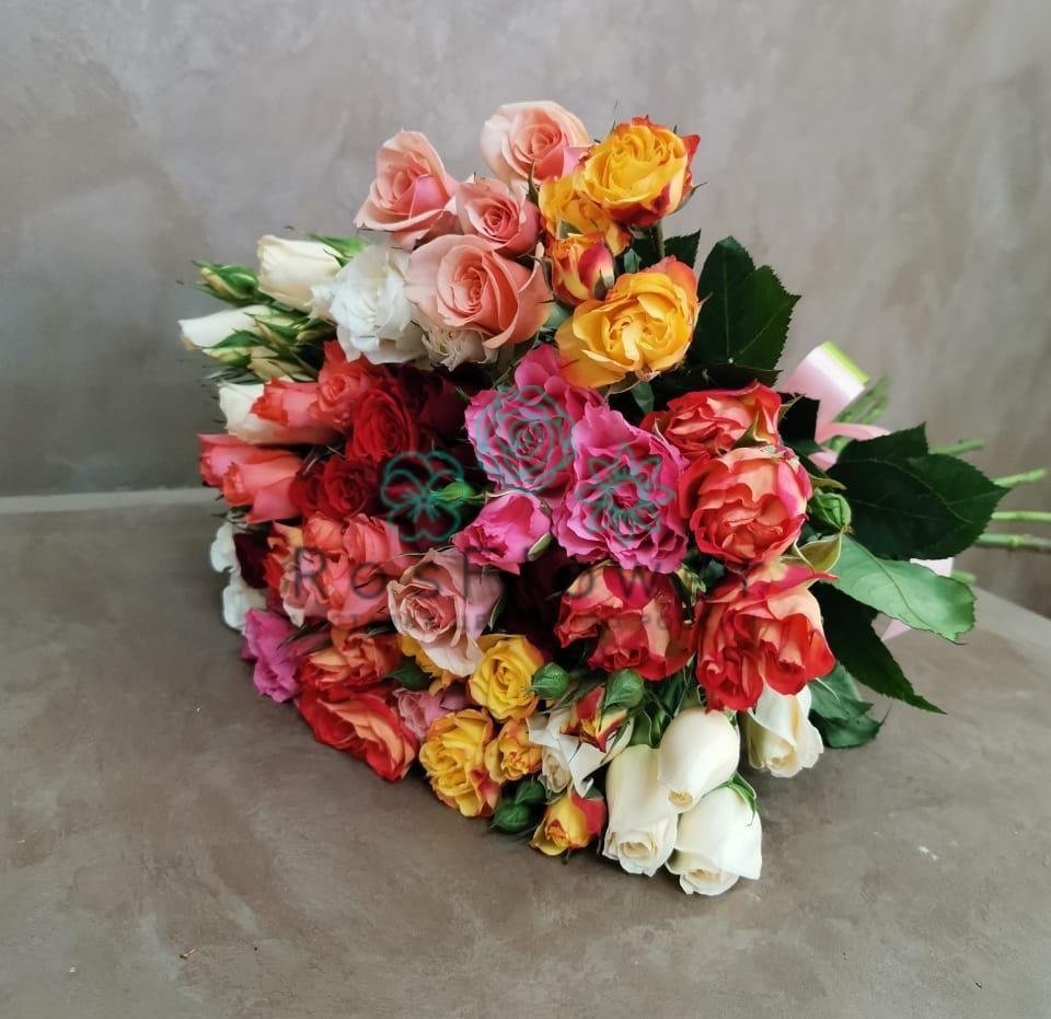 Букет цветов из: Розы в Зеленогорском Ставропольского края