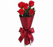 Букет 5 Красных роз Эдлесс Лав в Зеленогорском Ставропольского края