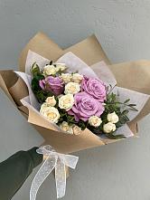 Букет цветов из:  Розы в Зеленогорском Ставропольского края