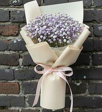 Букет цветов из:  Гипсофила в Зеленогорском Ставропольского края