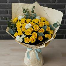 Букет цветов из:  Розы в Зеленогорском Ставропольского края