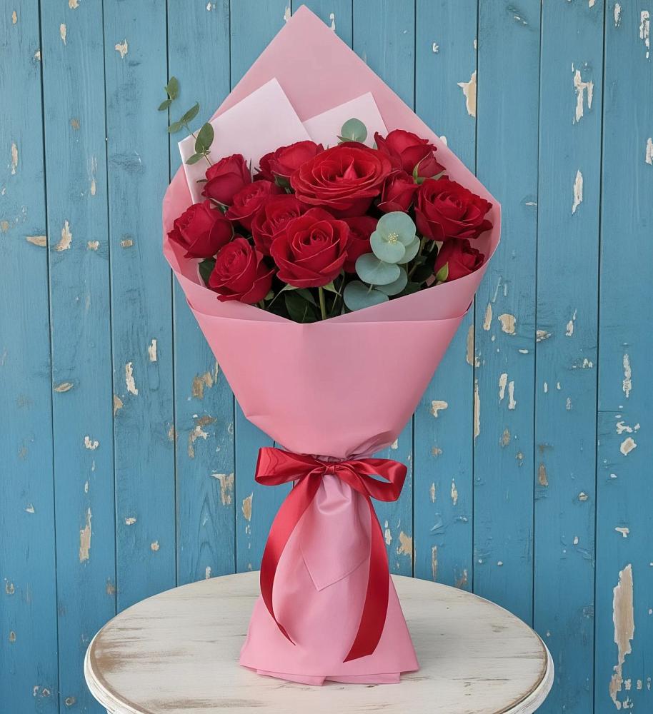 Букет цветов из: Розы в Зеленогорском Ставропольского края