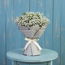 Букет цветов из:  Гипсофила в Зеленогорском Ставропольского края
