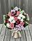 Букет цветов из: Альстромерии, Гвоздики, Розы и Хризантемы в Зеленогорском Ставропольского края