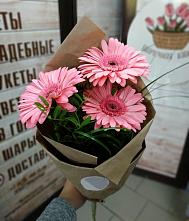 Букет цветов из:  Герберы в Зеленогорском Ставропольского края