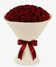 Букет 101 Бордовая роза Блэк Бакарра в Зеленогорском Ставропольского края