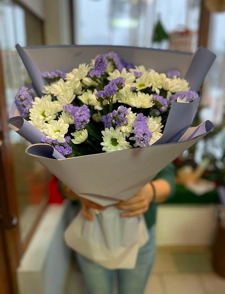 Букет цветов из: Хризантемы в Зеленогорском Ставропольского края