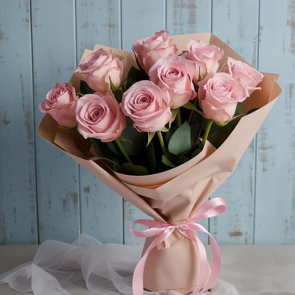 Букет цветов из: Розы в Зеленогорском Ставропольского края