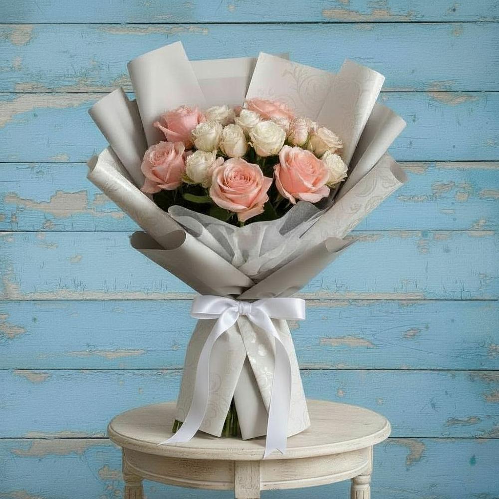 Букет цветов из: Розы в Зеленогорском Ставропольского края