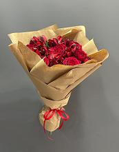 Букет цветов из:  Альстромерии и Розы в Зеленогорском Ставропольского края