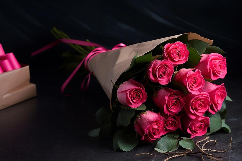 Букет 11 роз Пинк в Зеленогорском Ставропольского края