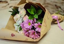 Букет цветов из:  Розы и Хризантемы #REPLACE_PRED# Зеленогорском Ставропольского края