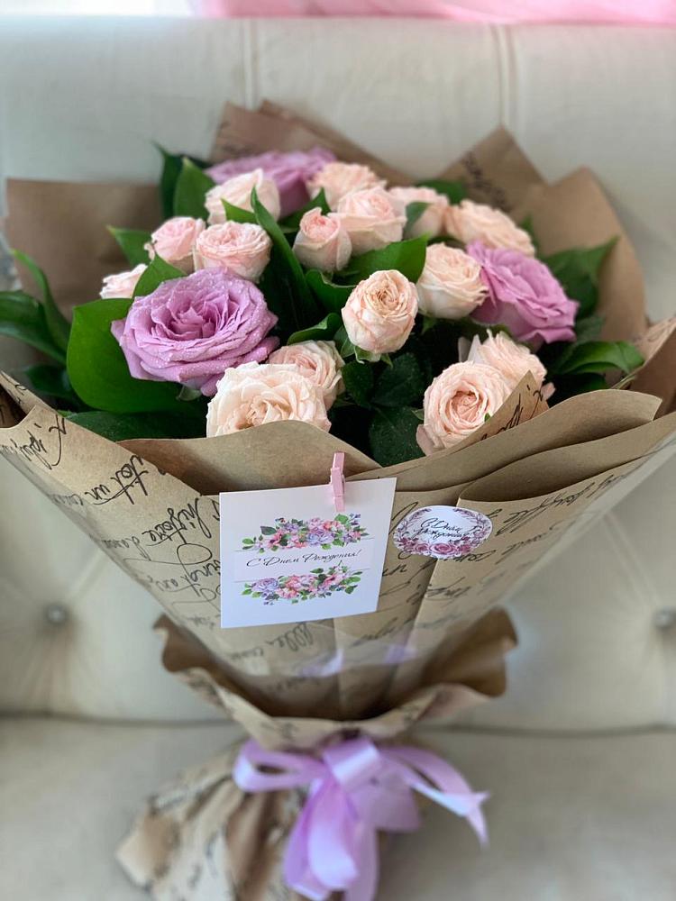 Букет цветов из: Розы в Зеленогорском Ставропольского края