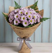 Букет цветов из:  Хризантемы в Зеленогорском Ставропольского края