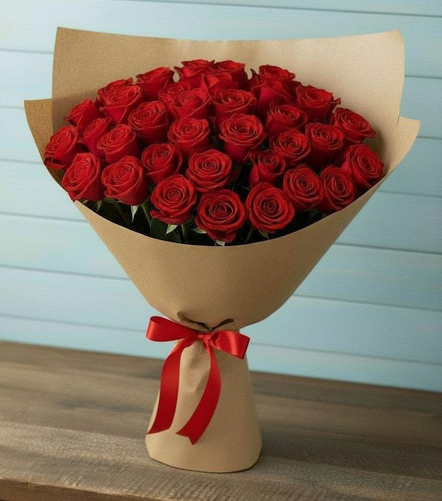 Букет Красные розы Милано в Зеленогорском Ставропольского края