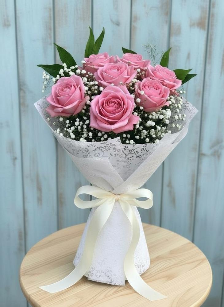 Букет цветов из: Розы в Зеленогорском Ставропольского края