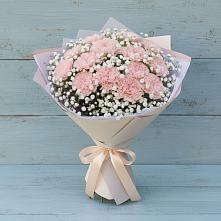 Букет цветов из:  Гвоздики в Зеленогорском Ставропольского края