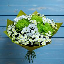 Букет цветов из:  Хризантемы в Зеленогорском Ставропольского края