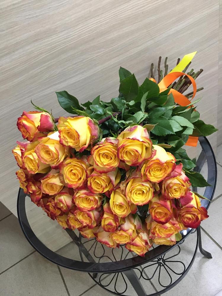 Букет Желтые розы в Зеленогорском Ставропольского края