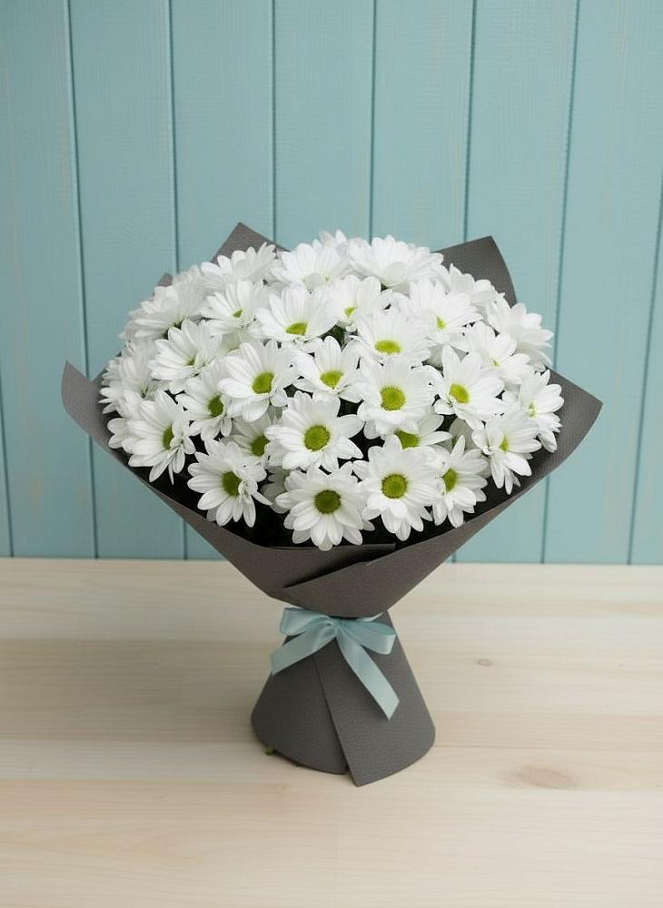 Букет цветов из: Хризантемы в Зеленогорском Ставропольского края