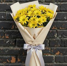 Букет цветов из:  Хризантемы в Зеленогорском Ставропольского края