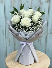 Букет цветов из:  Розы в Зеленогорском Ставропольского края