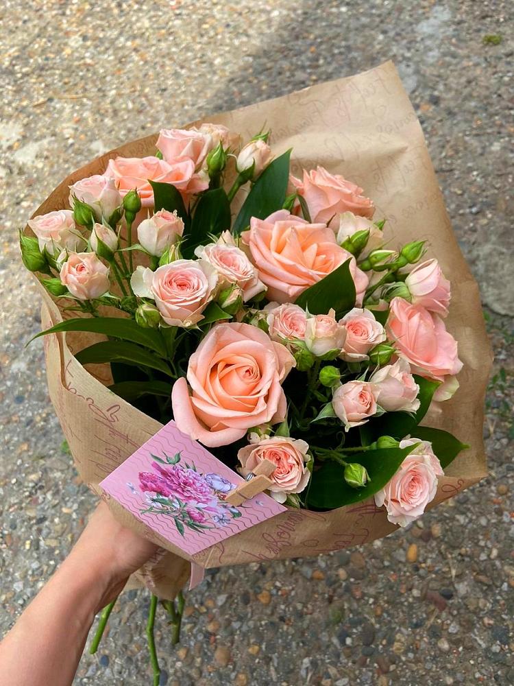 Букет цветов из: Розы в Зеленогорском Ставропольского края