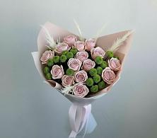 Букет цветов из:  Розы и Хризантемы в Зеленогорском Ставропольского края