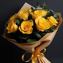 Букет цветов из:  Розы в Зеленогорском Ставропольского края