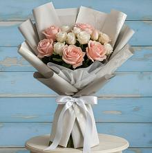 Букет цветов из:  Розы в Зеленогорском Ставропольского края