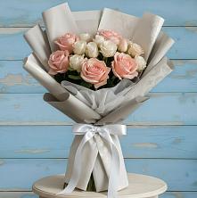 Букет цветов из:  Розы в Зеленогорском Ставропольского края
