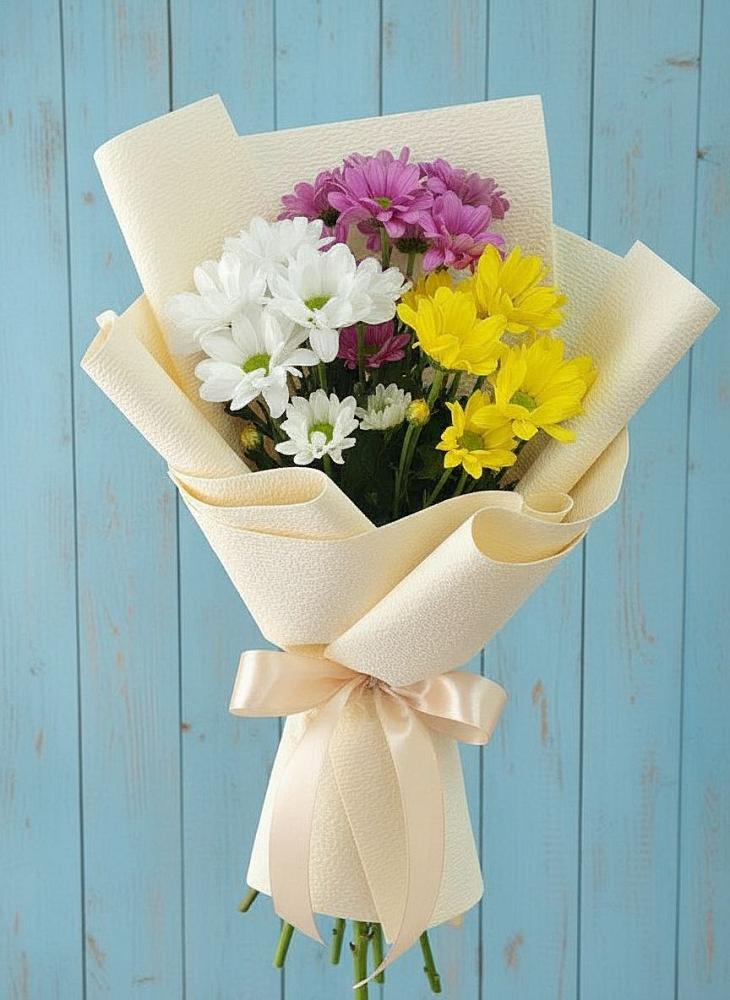 Букет цветов из: Хризантемы в Зеленогорском Ставропольского края