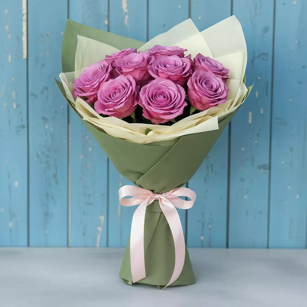 Букет Розы Фёрст Леди в Зеленогорском Ставропольского края