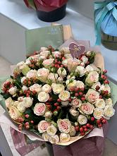 Букет цветов из:  Розы в Зеленогорском Ставропольского края