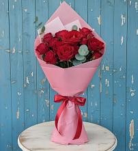 Букет цветов из:  Розы в Зеленогорском Ставропольского края