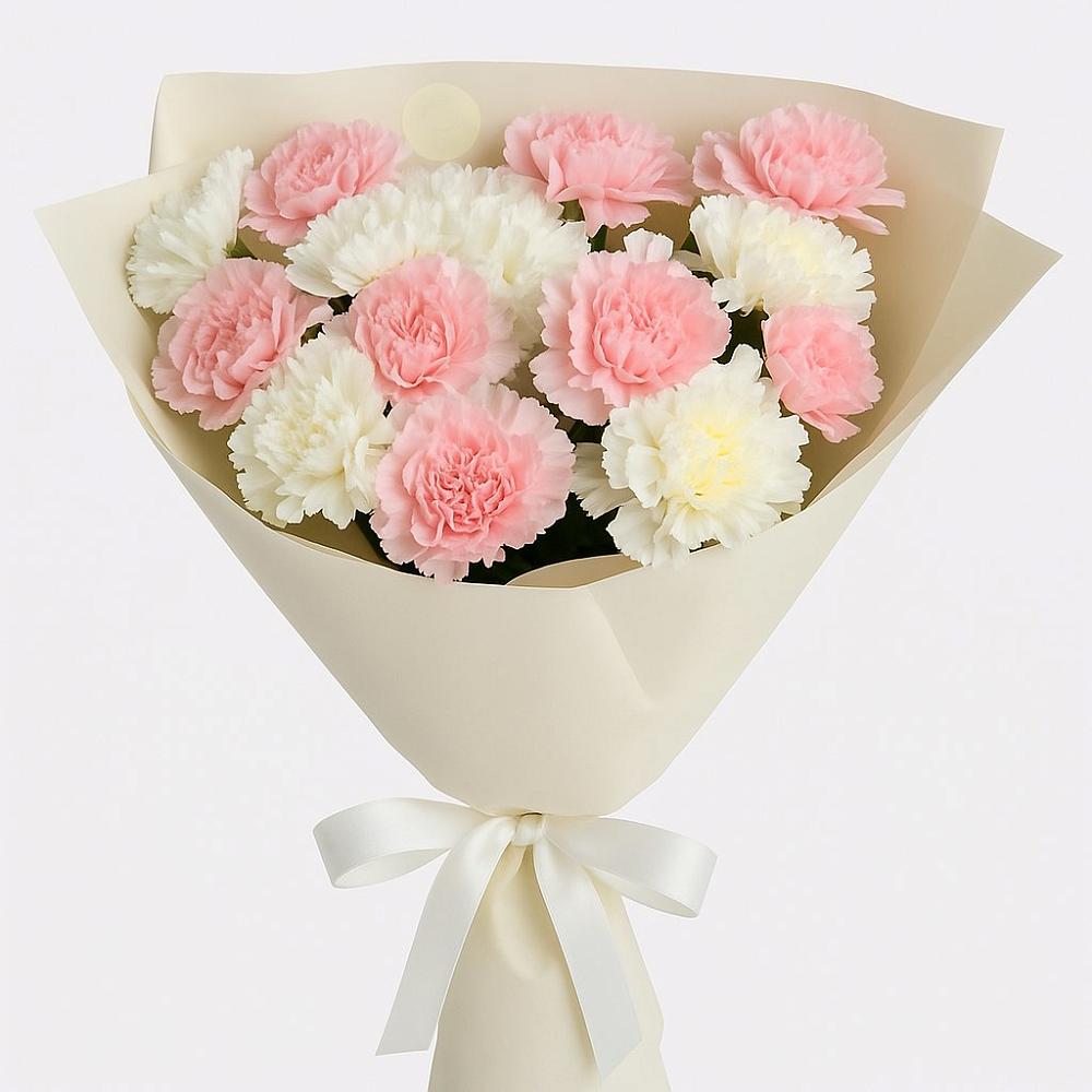 Букет цветов из: Гвоздики в Зеленогорском Ставропольского края