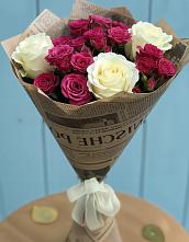 Букет цветов из:  Розы в Зеленогорском Ставропольского края