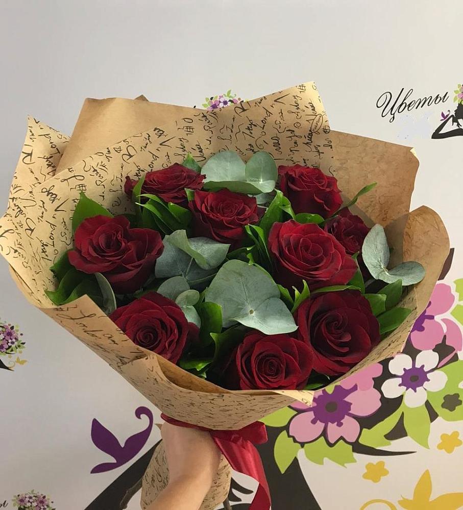 Букет цветов из: Розы в Зеленогорском Ставропольского края