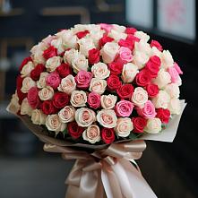 Премиум букет из: Розы в Зеленогорском Ставропольского края