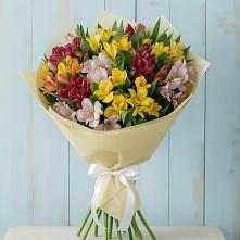 Букет цветов из:  Альстромерии в Зеленогорском Ставропольского края