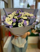 Букет цветов из:  Хризантемы в Зеленогорском Ставропольского края