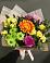 Букет цветов из: Гвоздики, Герберы, Розы и Хризантемы в Зеленогорском Ставропольского края