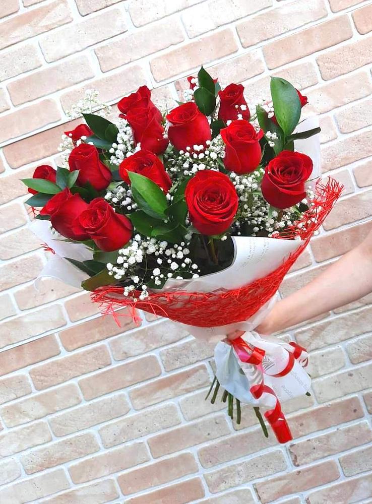 Букет цветов из: Розы в Зеленогорском Ставропольского края