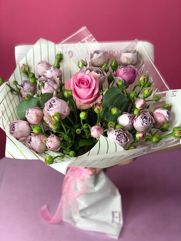 Букет цветов из: Розы в Зеленогорском Ставропольского края