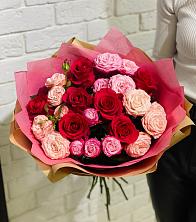 Букет цветов из:  Розы в Зеленогорском Ставропольского края