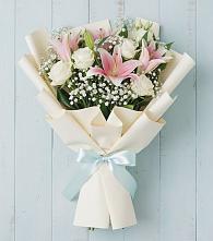 Букет цветов из:  Лилии в Зеленогорском Ставропольского края