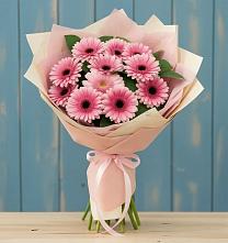 Букет цветов из:  Герберы в Зеленогорском Ставропольского края