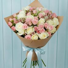 Букет цветов из:  Розы в Зеленогорском Ставропольского края