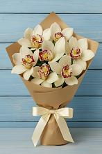 Букет цветов из:  Орхидеи и Розы в Зеленогорском Ставропольского края