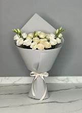 Букет цветов из:  Розы и Лизиантусы #REPLACE_PRED# Зеленогорском Ставропольского края